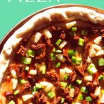 vegan pizza/vegan chicken pizza/recipe