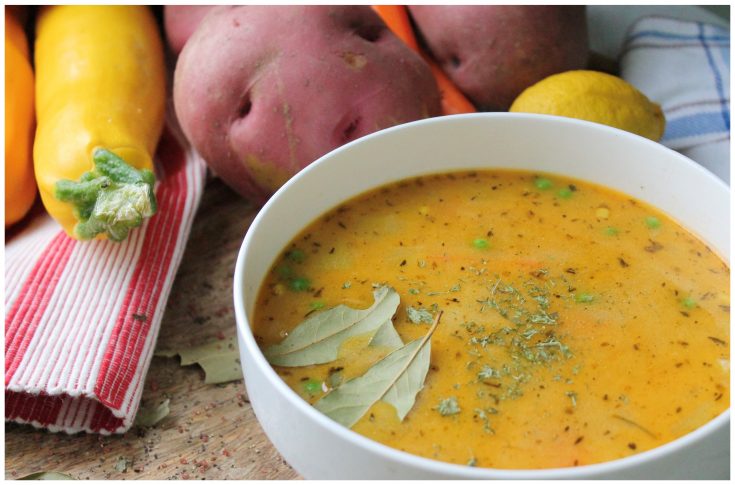 Comforting Fall Soup (with coconut milk)